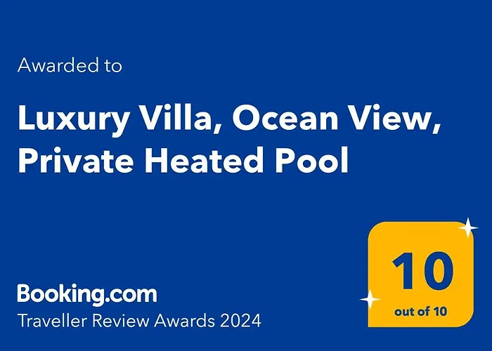 Luxury Villa, Ocean View, Private Heated Pool * Ferragudo